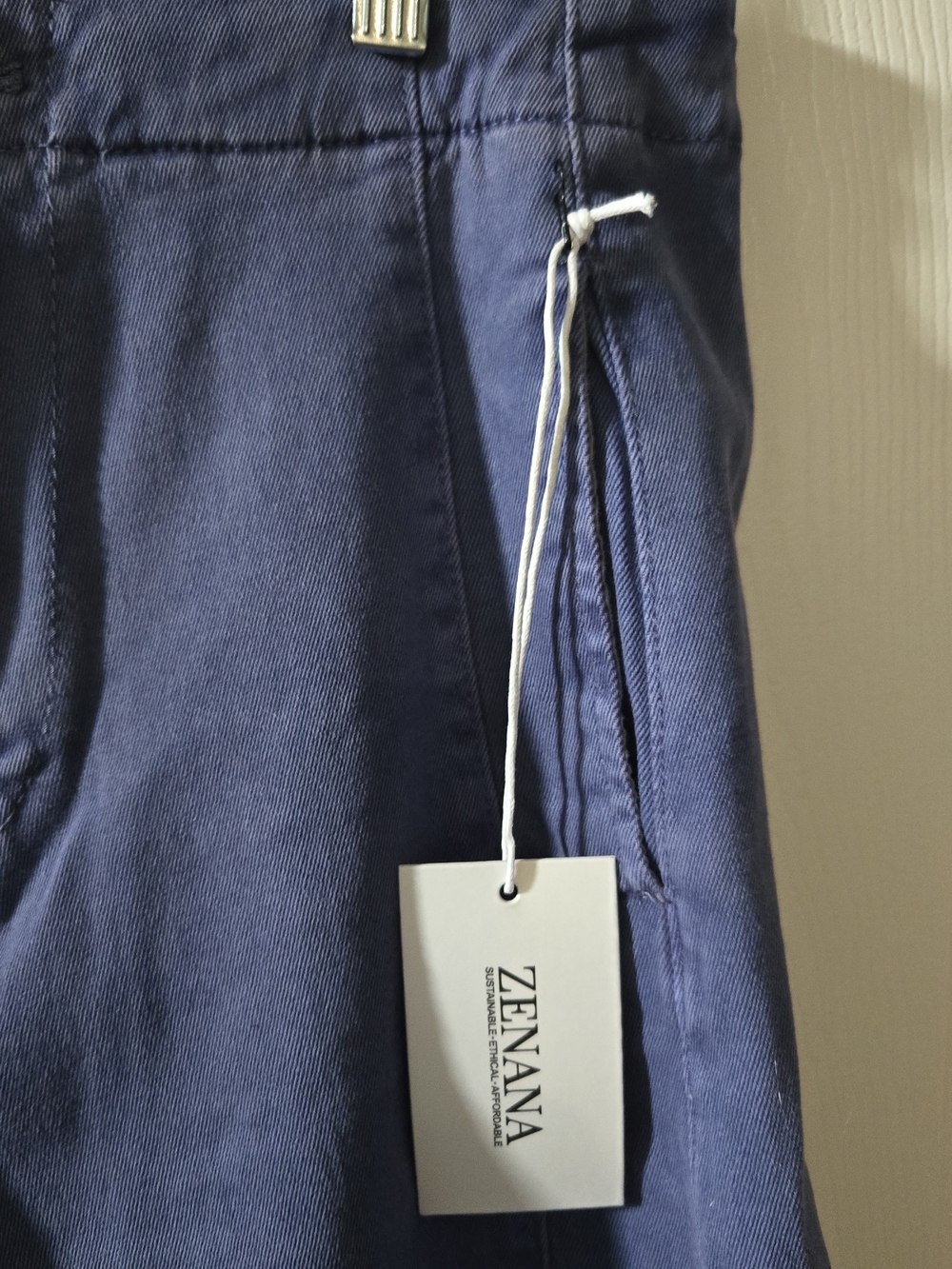 Zenana High-Rise Wide-Leg Pants in MERLIN Blue - Picture 8 of 11